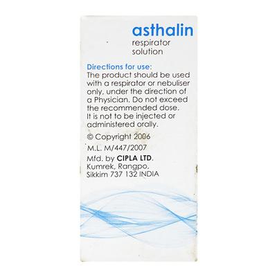Asthalin Respirator Solution 15ml - Asthma/COPD-Ast