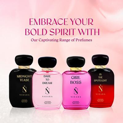 Nisara Girl Boss Perfume Long Lasting Fragrance Floral Woody Eau De Parfum For Women 100 ml - Women Perfumes (Edt/Edp)