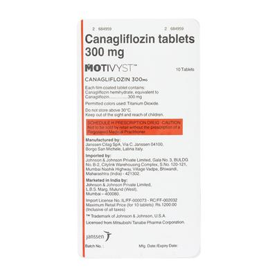 Motivyst 300mg Tablet 10'S - Diabetes-Ant