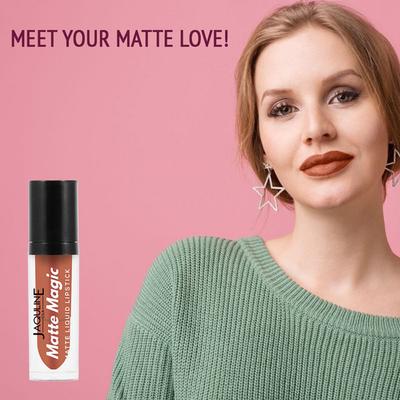 Jaquline USA Matte Magic Liquid Lipstick Miss Popular 17 3.5 ml - Liquid Lipsticks
