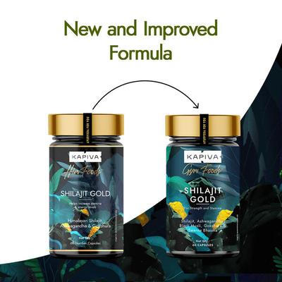 Kapiva Him Foods Shilajit Gold Capsule 60's - Sexual Healthcare