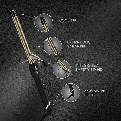 Ikonic Professional CT22 Curling Tong - Black - Rollers & Curlers