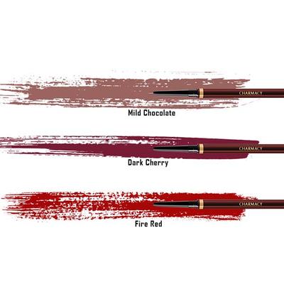 Charmacy Milano Lip Contour - Lip Liner (Fire Red) 0.1 gm - Lip Liners