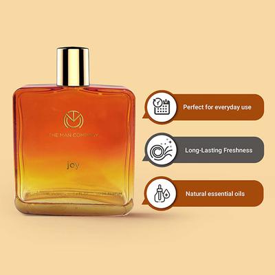 The Man Company Eau De Parfum- Joy (100 ml) 100 ml - Men Perfumes (Edt/Edp)