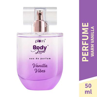 Plum BodyLovin' Vanilla Vibes Eau De Parfum - Long Lasting Warm Vanilla Perfume 50 ml - Women Perfumes (Edt/Edp)