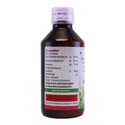 LOKCID O Sugar Free Mint Flavour Suspension 170ml - Ulcer/Reflux/Flatulence-Aaa