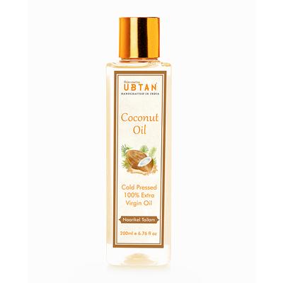 Rejuvenating UBTAN Cold Pressed Oil - Extra Virgin Coconut Oil 200 ml - Massage Oils