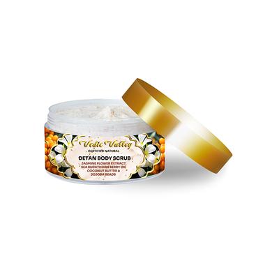Vedic Valley Jasmine Body Scrub Certified Natural m 250 gm - Scrubs & Exfoliants