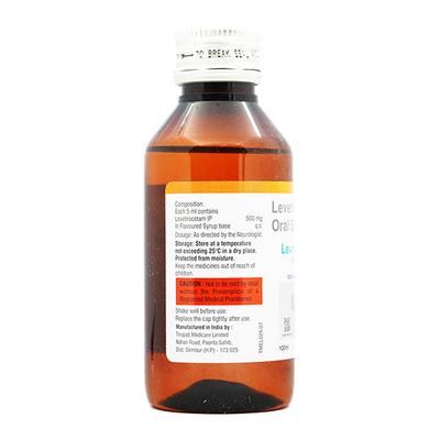 Levroxa Syrup 100ml - Epilepsy/Convulsion-Ant