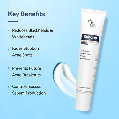 Fixderma Salyzap 2% Salicylic Acid Acne Spot Corrector Gel with 2% Niacinamide Pimple Remover (20ml) - Face Sunscreen
