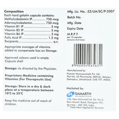 KEYB12 Capsule 15's - Supplements-Vam