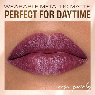 Lakme Be-Jewel Shimmer Lip Liquid, Luminous Matte Finish - 501 Rose Quartz 3.5 ml - Liquid Lipsticks