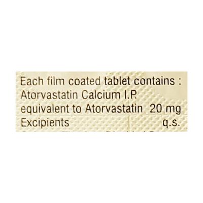Atorin 20mg Tablet 10'S - High Cholesterol-Dys