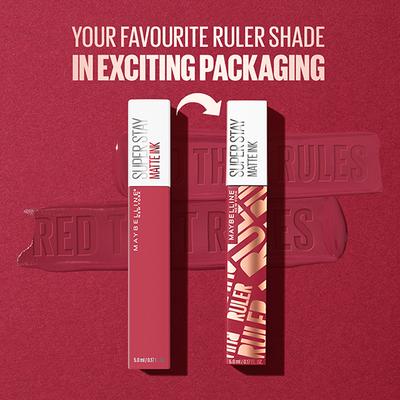 Maybelline New York Superstay Matte Ink Lip Color Ruler - 80 5ml - Liquid Lipsticks