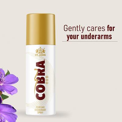 St. John Live Limited Edition Deodorant Spray 150 ml + Cobra Envy Deodorant Spray 150 ml + Cobra Oud Deodorant Spray 150 ml - Men Deodorants/Roll-Ons
