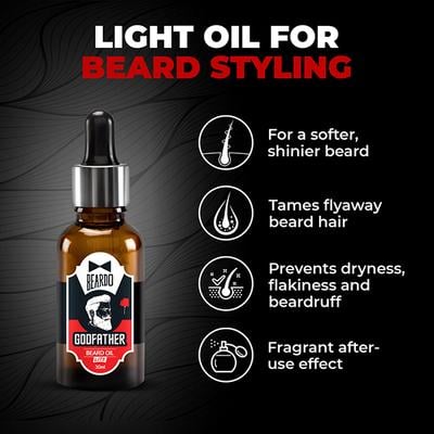 Beardo Godfather Beard Oil - Lite 30 ml - Beard Oil