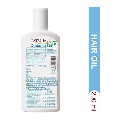 Patanjali Coconut Oil 200 ml - Hair Oils