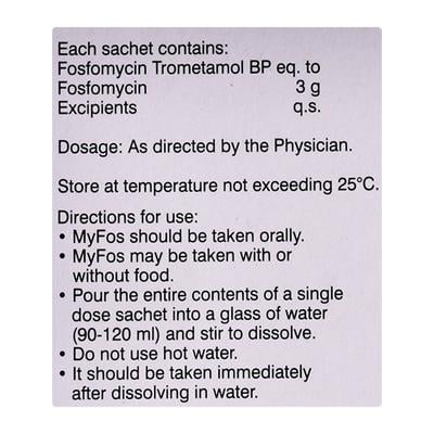 MYFOS Sachet 8gm - Bacterial Infections-OAB