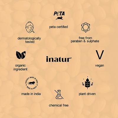 Inatur Hair Treatment Mask - Argan 200 gm - Hair Masks & Packs