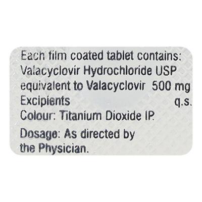 Valtoval 500mg Tablet 3'S - Viral infections-Ant