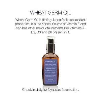 Nyassa Wheat Germ Cold Pressed Oil 100 ml - Massage Oils