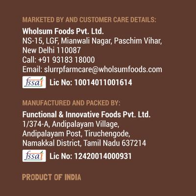 Slurrp Farm Cereal - Sprouted Ragi (Refill Pack) 250 g - Baby And Infant Supplements