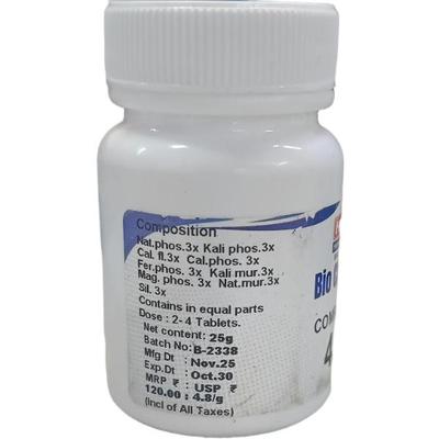 Haslab Bico 42 Biochemic Compound Tablet 25 g - Bio-Chemic