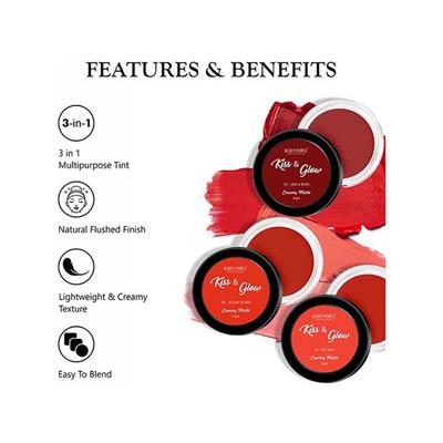 Beauty People Kiss and Glow Lip/Cheek/Eye Tint 03 Like A Boss 8 gm - Lip Balms