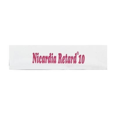 Nicardia Retard 10mg Tablet 15'S - Hypertension-Cal