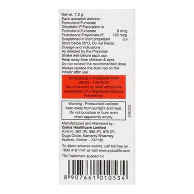 FORMOSONE 125 WITH DOSE COUNTER Inhaler 120md - Asthma/COPD-Ast