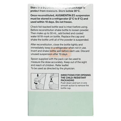 AUGMENTIN ES Suspension 50ml - Bacterial Infections-Pen
