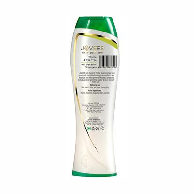 Jovees Thyme & Tea Tree Anti Dandruff Shampoo 125 ml - Shampoos