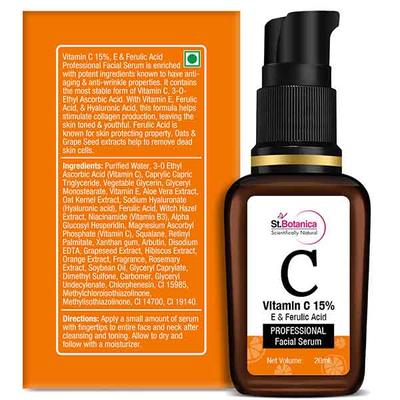 St.Botanica Professional Facial Serum - C 20 ml - Toners