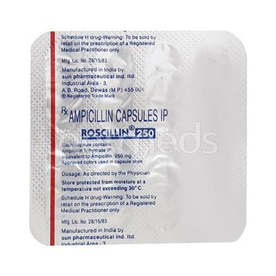 Roscillin 250mg Capsule 8'S - Bacterial Infections-Pen