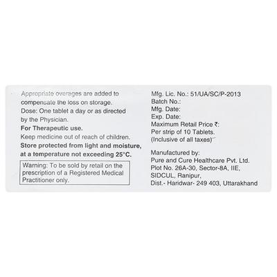 Nervz D Tablet 10'S - Supplements-Vam