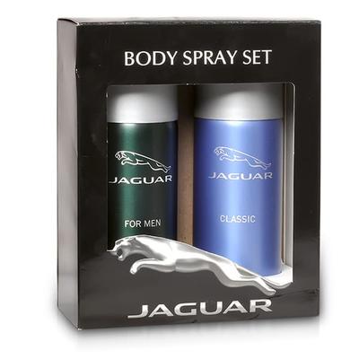 Jaguar Classic + For Men Deo Combo Set - Pack of 2 300 ml - Men Deodorants/Roll-Ons