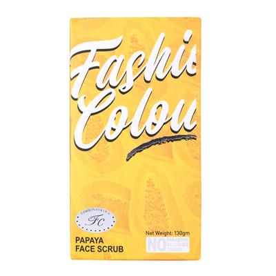 Fashion Colour Papaya Face Scrub 130 gm - Face Scrubs