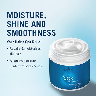 Schwarzkopf Professional Spa Essence Enriching Treatment Hair Mask 500 ml - Hair Masks & Packs