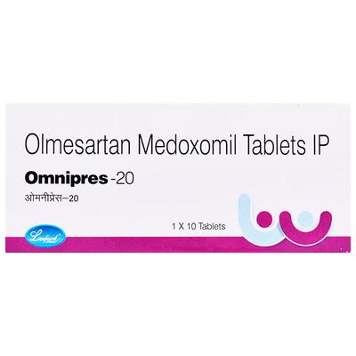 OMNIPRES 20mg Tablet 10's - Hypertension-Ang