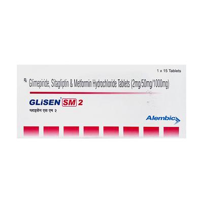 GLISEN SM 2 Tablet 15's - Diabetes-Ant