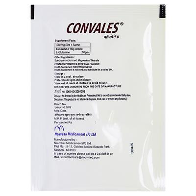 Convales Sachet 10.2Gm - Supplements-Ent