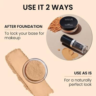 Lakme Absolute Loose Finishing Powder Almond 8 gm - Loose Powder