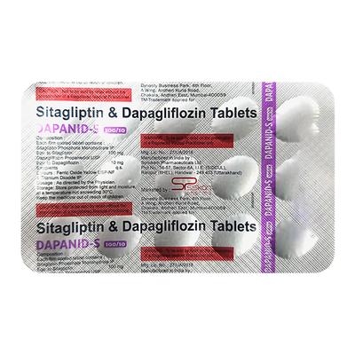 DAPANID S 100/10 Tablet 15's - Diabetes-Ant