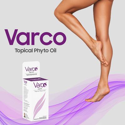 Varco Leg Care Topical Phyto Oil 60 ml - Pain Relief (Ayush)