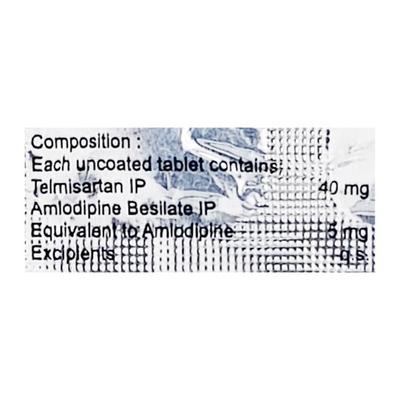 Teli AM 40mg Tablet 10'S - Hypertension-Ang