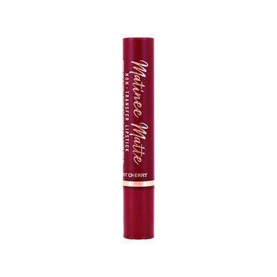 Matt Look Matinee Non Transfer Lipstick, Smudge- Resistant, Creamy Finish- Hot Cherry 2.4 gm - Lipsticks
