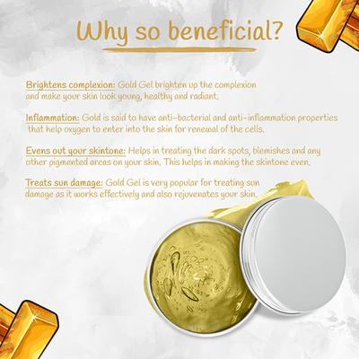 Nutriment Gold Gel All Skin Type 250 gm - Face Gels