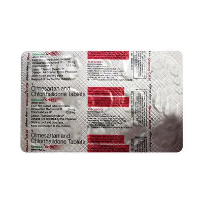 OLMESAR CH 20 Tablet 15's - Hypertension-Ang