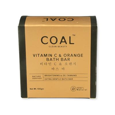 Coal Clean Beauty , Vitamin C & Orange Soap 100 ml - Soaps