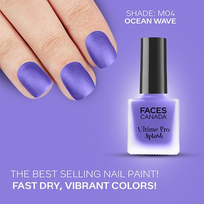 FACESCANADA Ultime Pro Splash Nail Enamel Ocean Wave M04 08 ml - Nail Polish